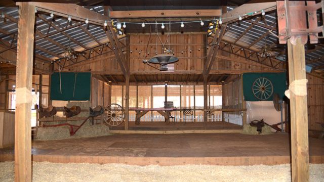 11_Stage in Hoedown Party Barn
